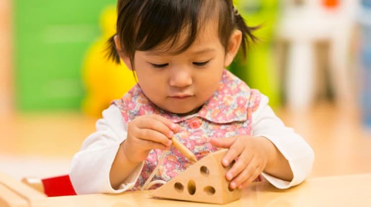 Dクラス(1歳11ヵ月〜2歳5ヵ月)に通うお子様