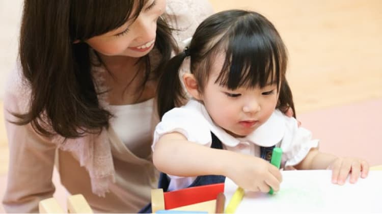 Eクラス(2歳6ヵ月〜3歳)に通うお子様